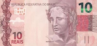 Billet Brasil 10 reais 2010
