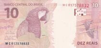 Billet Brasil 10 reais 2010