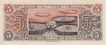 Billet Brasil 5 cruzeiro 1962
