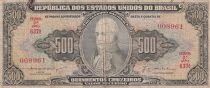 Billet Brasil 500 cruzeiro Jean VI du Portugal 1943