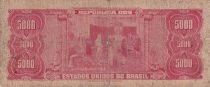 Billet Brasil 5000 cruzeiro 1966