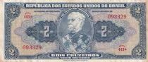Billet Brasile 2 cruzeiro 1944