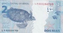 Billet Brasilien 2 reais 2010