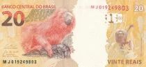 Billet Brasilien 20 reais 2010