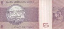 Billet Brasilien 5 cruzeiros Pedro I 1970