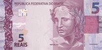 Billet Brasilien 5 reais 2010
