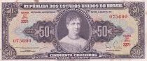 Billet Brasilien 50 cruzeiros 1955