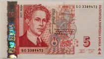 Billet Bulgarien 5 leva 1999