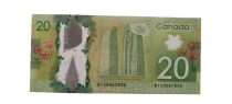 Billet Canada 20 dollars Elisabeth II, Reine d\'Angleterre et du Commonwealth 2012