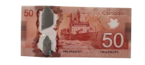 Billet Canada 50 dollars Sir Wilfrid Laurier, premier ministre 2012