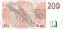 Billet Chequia 200 koruna 1998
