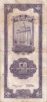 Billet China 50 customs gold units Sun Yat-Sen, homme politique chinois 1930