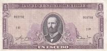 Billet Cile 1 escudo 1962-1973