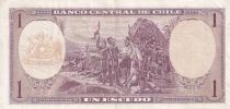 Billet Cile 1 escudo 1962-1973