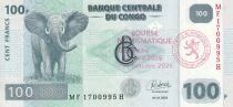 Billet Congo (RDC) 100 f 2022