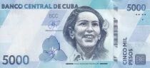Billet Cuba 5000 peso 2026