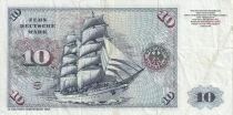 Billet Deutschland (Bundesrepublik) 10 deutsche mark 1980