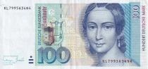 Billet Deutschland (Bundesrepublik) 100 deutsche mark 1996