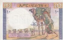 Billet Dschibuti 10 francs 1946