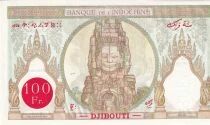 Billet Dschibuti 100 francs 1928-1938