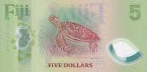 Billet Fidschi 5 dollars 2026