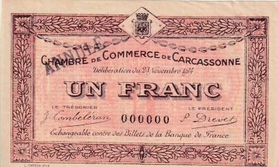 Billet France 1 1914