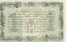 Billet France 1 franc 1915