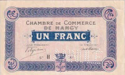 Billet France 1 franc 1915