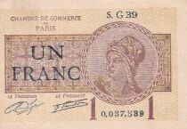 Billet France 1 franc 1920