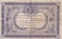 Billet France 2 francs 1915 - 1920