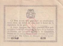 Billet France 2 francs 1915