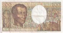 Billet France 200 francs Charles Montesquieu, &eacute;crivain et philosophe fran&ccedil;ais 1983