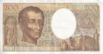 Billet France 200 francs Charles Montesquieu, &eacute;crivain et philosophe fran&ccedil;ais 1986