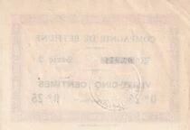 Billet France 25 centimes 1916