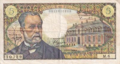 Billet France 5 francs 1966