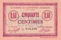 Billet France 50 centimes 1915