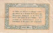 Billet France 50 centimes 1915