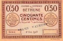 Billet France 50 centimes 1915