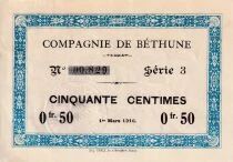 Billet France 50 centimes 1916