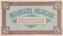 Billet France 50 centimes 1916