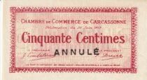 Billet France 50 centimes 1917