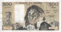 Billet France 500 francs Blaise Pascal 1983
