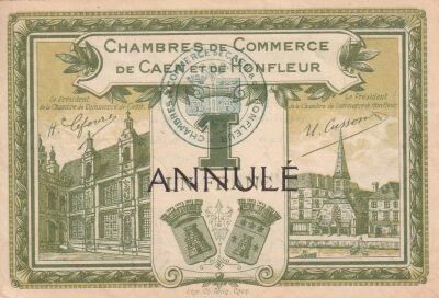 Billet Francia 1 franc 1915 - 1920
