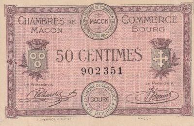Billet Francia 1 franc 1915