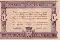 Billet Francia 1 franc 1915