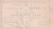 Billet Francia 1 franc 1915