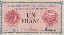 Billet Francia 1 franc 1917