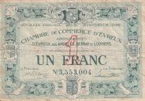 Billet Francia 1 franc 1921
