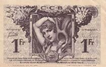 Billet Francia 1 franc 1921