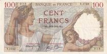 Billet Francia 100 francs 1939